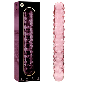 NEBULA SERIES BY IBIZA - MODELO 15 DILDO VIDRO BOROSILICADO TRANSPARENTE 18.5 CM -O- 3 CM