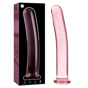 NEBULA SERIES BY IBIZA - MODELO 17 DILDO VIDRO BOROSILICADO TRANSPARENTE 18.5 CM -O- 3 CM