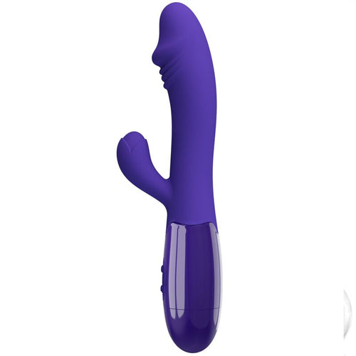 PRETTY LOVE - VIBRADOR SNAPPY YOUTH E ESTIMULADOR DE PONTO G VIOLETA