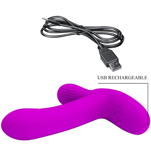 PRETTY LOVE - GERI CLITORIS MASSAGER ROSA CONTROLE REMOTO