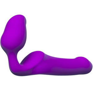 ADRIEN LASTIC - QUEENS STRAP-ON FLEXÍVEL VIOLETA TAMANHO M