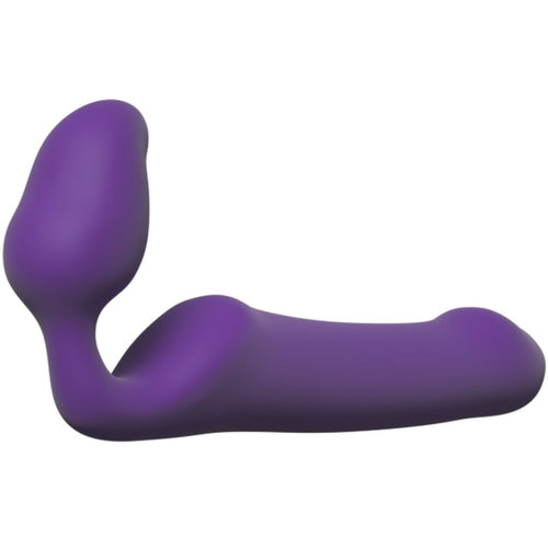 ADRIEN LASTIC - QUEENS STRAP-ON FLEXÍVEL VIOLETA TAMANHO L