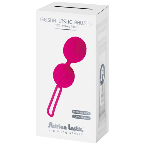 ADRIEN LASTIC - BOLAS DE SILICONE GEISHA LASTIC TAMANHO S FÚCSIA