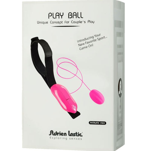 ADRIEN LASTIC - PLAY BALL MINI OVO VIBRANTE PARA CASAIS ROSA