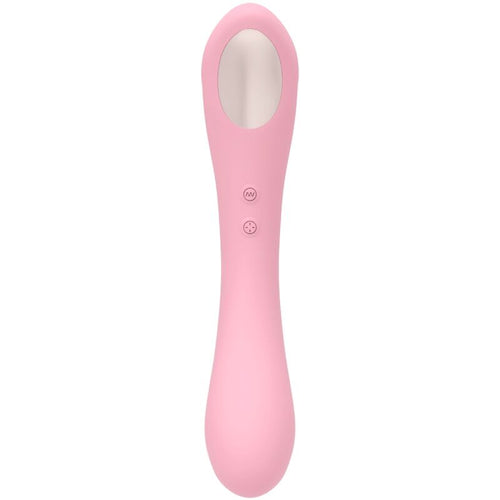 FEMINTIMATE - MASSAGER DAISY SUCÇÃO E VIBRADOR ROSA