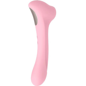 FEMINTIMATE - MASSAGER DAISY SUCÇÃO E VIBRADOR ROSA