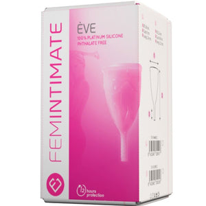 FEMINTIMATE - COPO MENSTRUAL DE SILICONE EVE - TAMANHO S