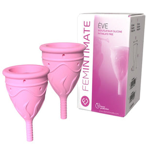 FEMINTIMATE - COPO MENSTRUAL DE SILICONE EVE - TAMANHO L