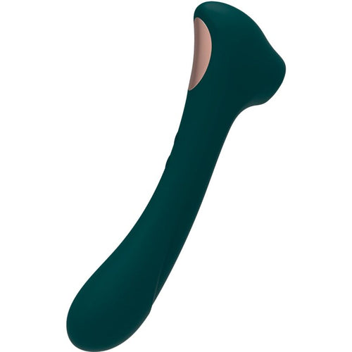 ALIVE - SUCKER E VIBRADOR QUIVER VERDE