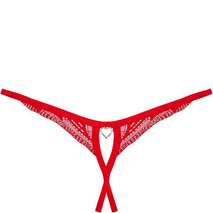 OBSESSIVE - CHILISA TANGA CROTCHLESS XS/S