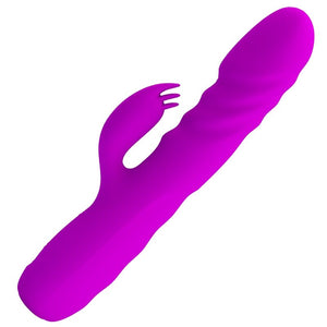 PRETTY LOVE - VIBRADOR DE COELHO RECARREGVEL MELANIE ROXO