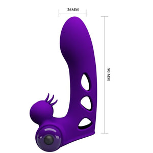 PRETTY LOVE - CAPA DE DEDO VIBRADOR ROXO ORLANDO