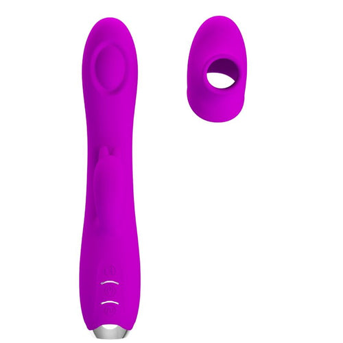 PRETTY LOVE - VIBRADOR SUCKER RECARREGVEL REGINA ROXO