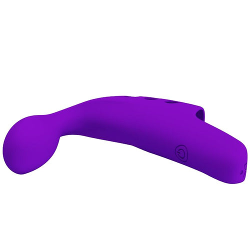 PRETTY LOVE - VIBRADOR DE DEDO RECARREGVEL GORGON ROXO