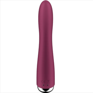 SATISFYER - VIBRADOR ROTATOR G-SPOT VIBE 1 G-SPOT VERMELHO