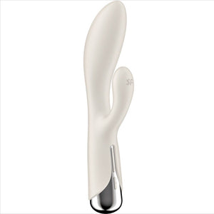 SATISFYER - COELHO GIRATÓRIO 1 CLITÓRIS E ESTIMULAO DE PONTO G VERMELHO