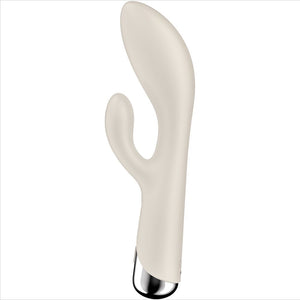 SATISFYER - COELHO GIRATÓRIO 1 CLITÓRIS E ESTIMULAO DE PONTO G VERMELHO