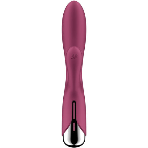 SATISFYER - COELHO GIRATÓRIO 1 CLITÓRIS E ESTIMULAO DE PONTO G VERMELHO