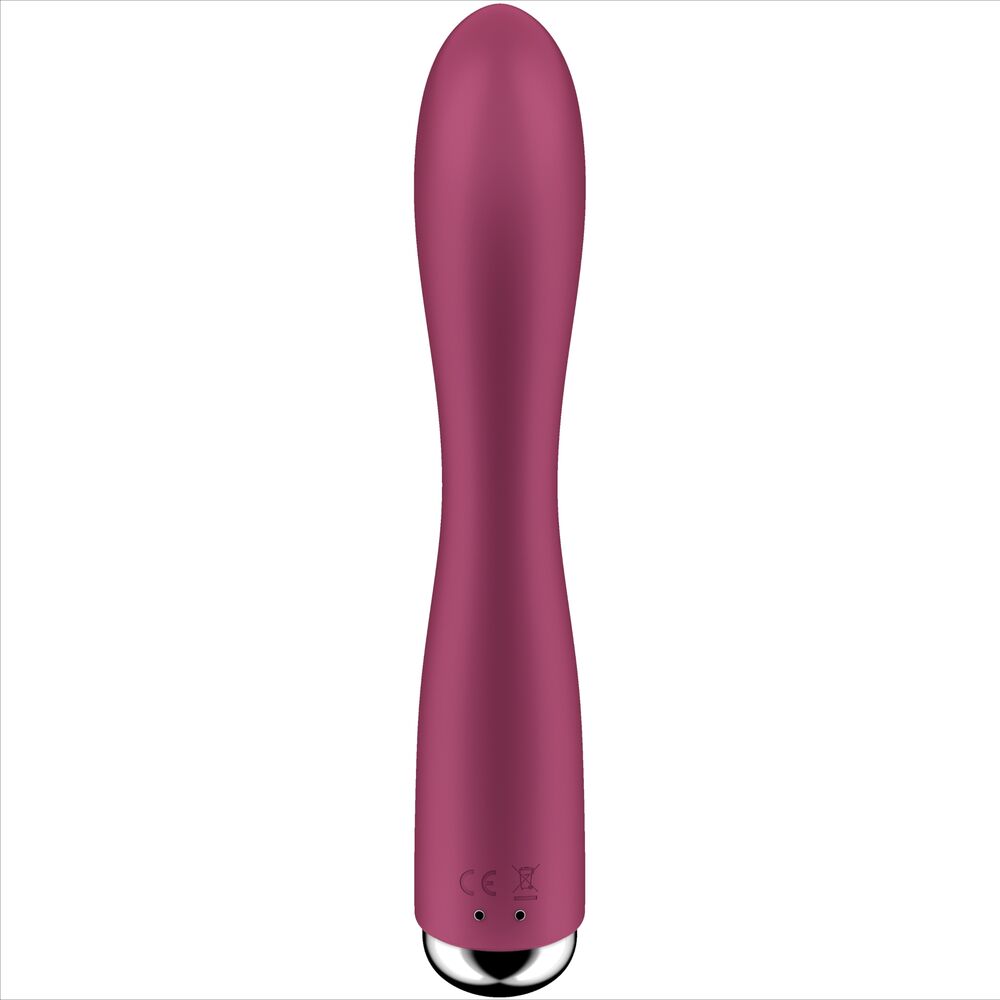 SATISFYER - COELHO GIRATÓRIO 1 CLITÓRIS E ESTIMULAO DE PONTO G VERMELHO