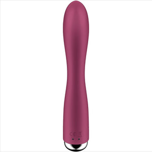 SATISFYER - COELHO GIRATÓRIO 1 CLITÓRIS E ESTIMULAO DE PONTO G VERMELHO