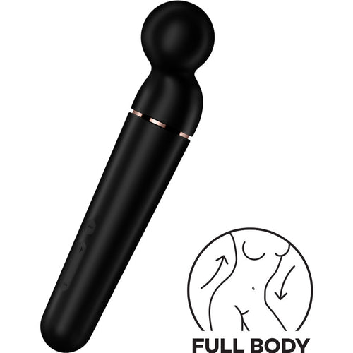 SATISFYER - PLANETA WAND-ER VIBRADOR MASSAGER BERRY