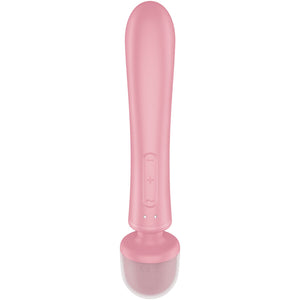 SATISFYER - TRIPLE LOVER RABBIT VIBRADOR MASSAGER ROSA