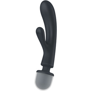 SATISFYER - TRIPLE LOVER RABBIT VIBRADOR MASSAGER ROSA