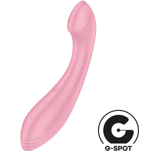 SATISFYER - G-FORCE ESTIMULADOR VIBRADOR G-SPOT ROSA