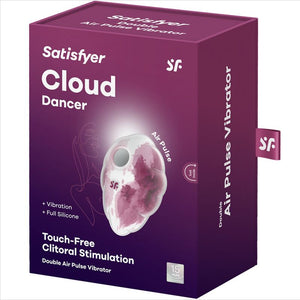 SATISFYER - VIBRADOR DE PULSO DE AR VERDE CLOUD DANCER