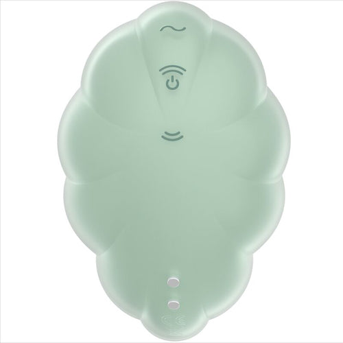 SATISFYER - VIBRADOR DE PULSO DE AR VERDE CLOUD DANCER