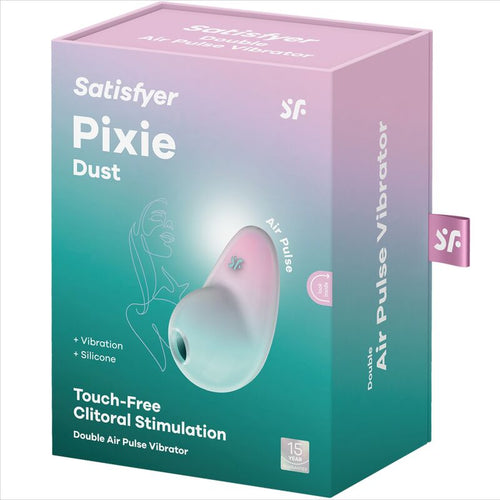 SATISFYER - ESTIMULADOR PIXIE DUST LILAC AIR PLUSE