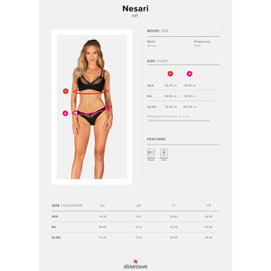 OBSESSIVE - CONJUNTO NESARI DUAS PEÇAS XS/S