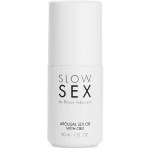 BIJOUX - SLOW SEX ÓLEO DE MASSAGEM SEXUAL COM CBD 30 ML