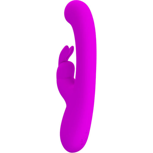 PRETTY LOVE - VIBRADOR DE COELHO LAMAR E PONTO G VIOLETA