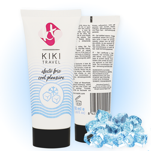 KIKÍ TRAVEL -  LUBRIFICANTE COM EFEITO DE REFRIGERAÇÃO 50 ML