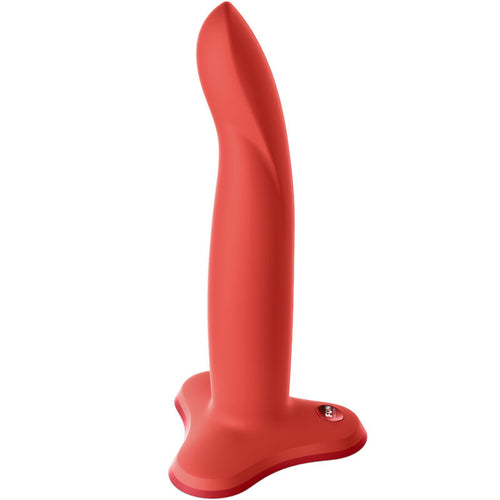 FUN FACTORY - LIMBA DILDO FLEXÍVEL VERMELHO TAMANHO M