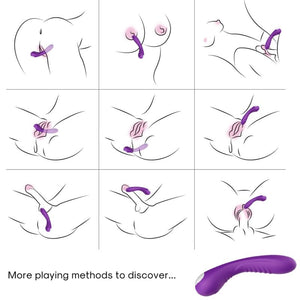 ARMONY - VIBRADOR LEGEND SILICONE ROXO