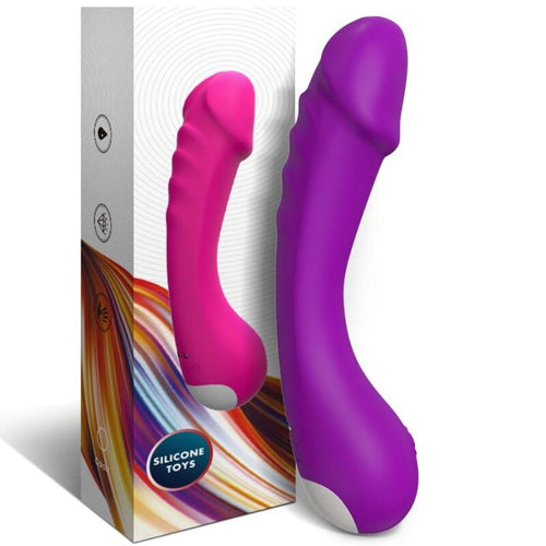 ARMONY - DILDO VIBRADOR G-SPOT SILICONE ROXO