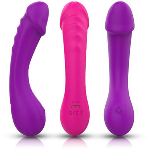 ARMONY - DILDO VIBRADOR G-SPOT SILICONE PRETO