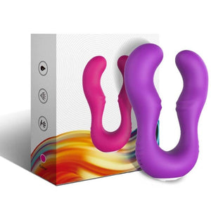 ARMONY - VIBRADOR SERAPH DUPLO CONTROLE REMOTO ROXO