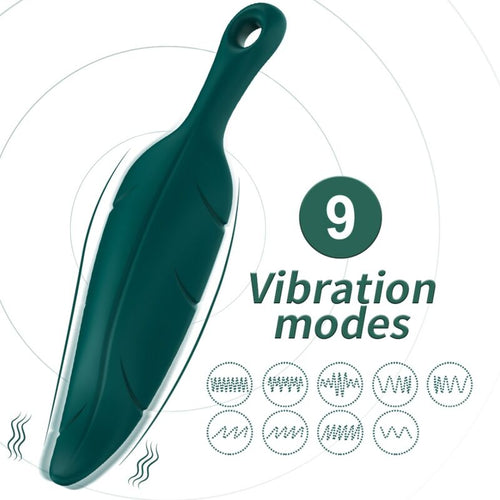 ARMONY - ESTIMULADOR E VIBRADOR FOLHA VERDE