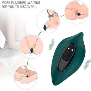 ARMONY - ESTIMULADOR E VIBRADOR CONTROLE REMOTO VERDE