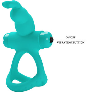 PRETTY LOVE - ANEL VIBRADOR FIGGY GREEN COELHO