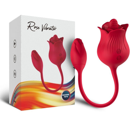 ARMONY - VIBRADOR ROSA CON COLA VERMELHO