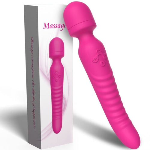 ARMONY - MASSAGER MISSÃO E VIBRADOR EFEITO DE CALOR FÚCSIA