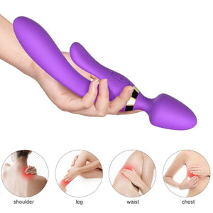 ARMONY - MASSAGER E VIBRADOR COELHO ROXO