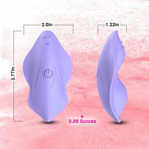 ARMONY - WHISPER WEARABLE CALÇAS VIBRADOR DE CONTROLE REMOTO ROXO