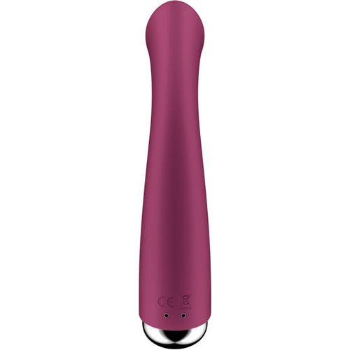 SATISFYER - SPINNING G-SPORT 1 VIBRADOR ROTATOR VERMELHO