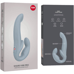 FUN FACTORY - SHARE VIBE PRO VIBRADOR DUPLO VIOLETA