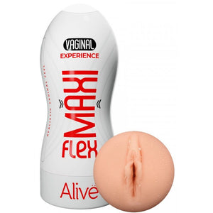 ALIVE - MAXI FLEX MASTURBADOR MASCULINO VAGINAL TAMANHO L